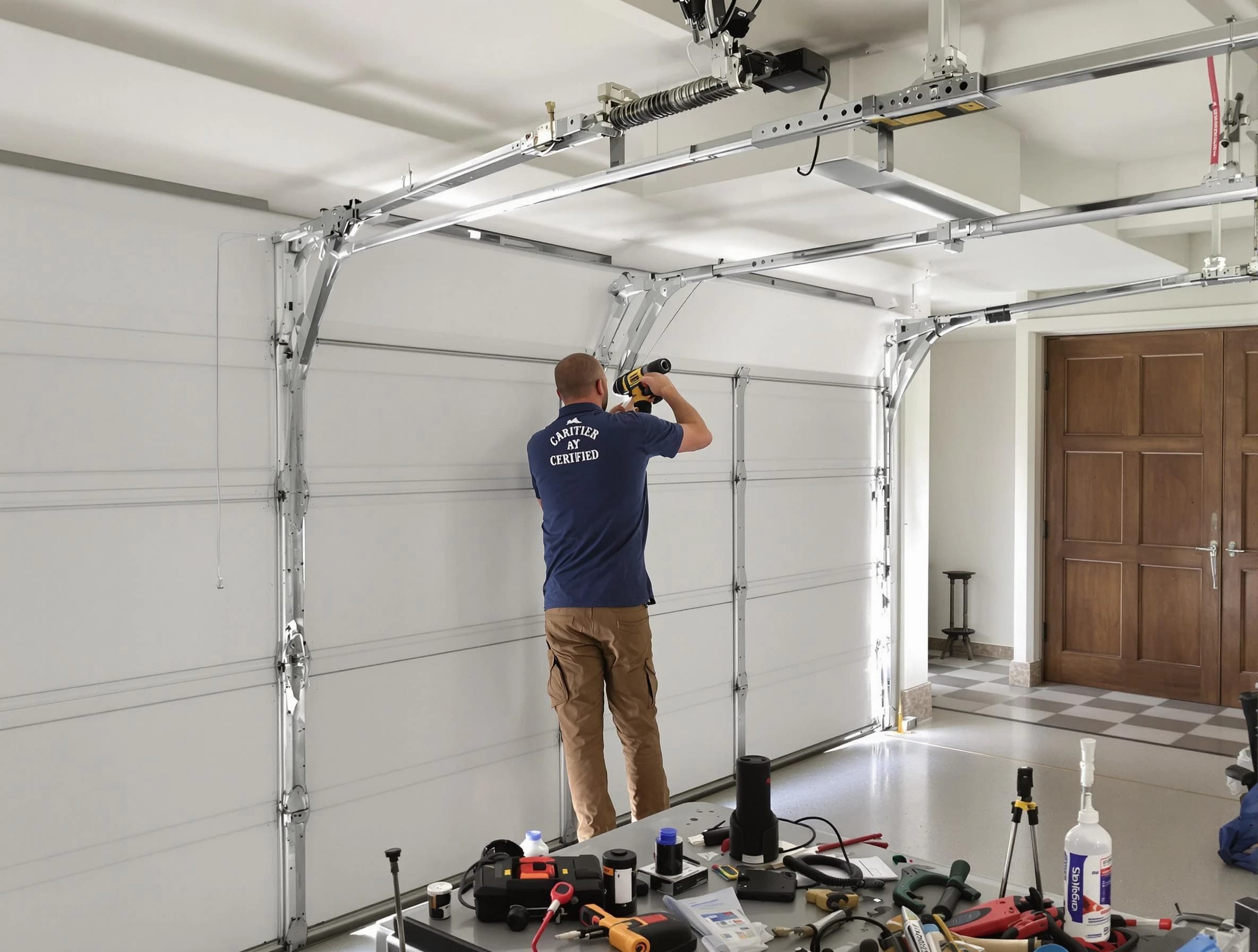 Citrus Park Garage Door Repair certified technician performing precision garage door repair in Citrus Park