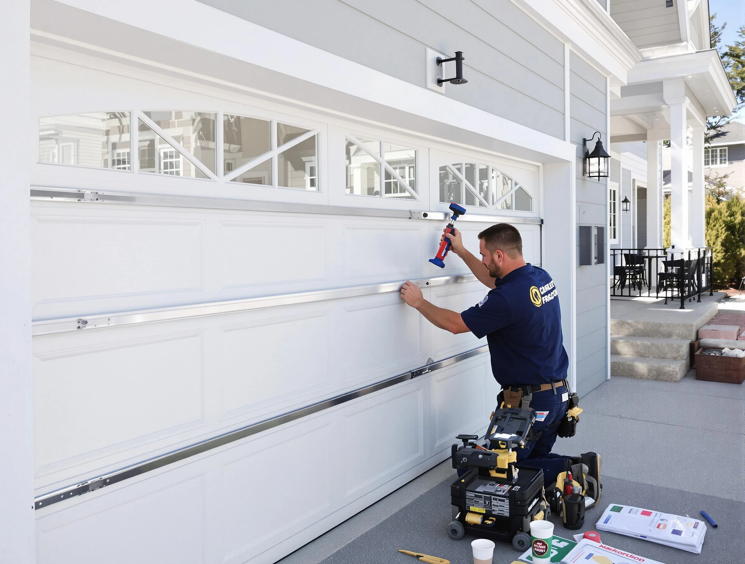 Professional garage door installation by Citrus Park Garage Door Repair in Citrus Park