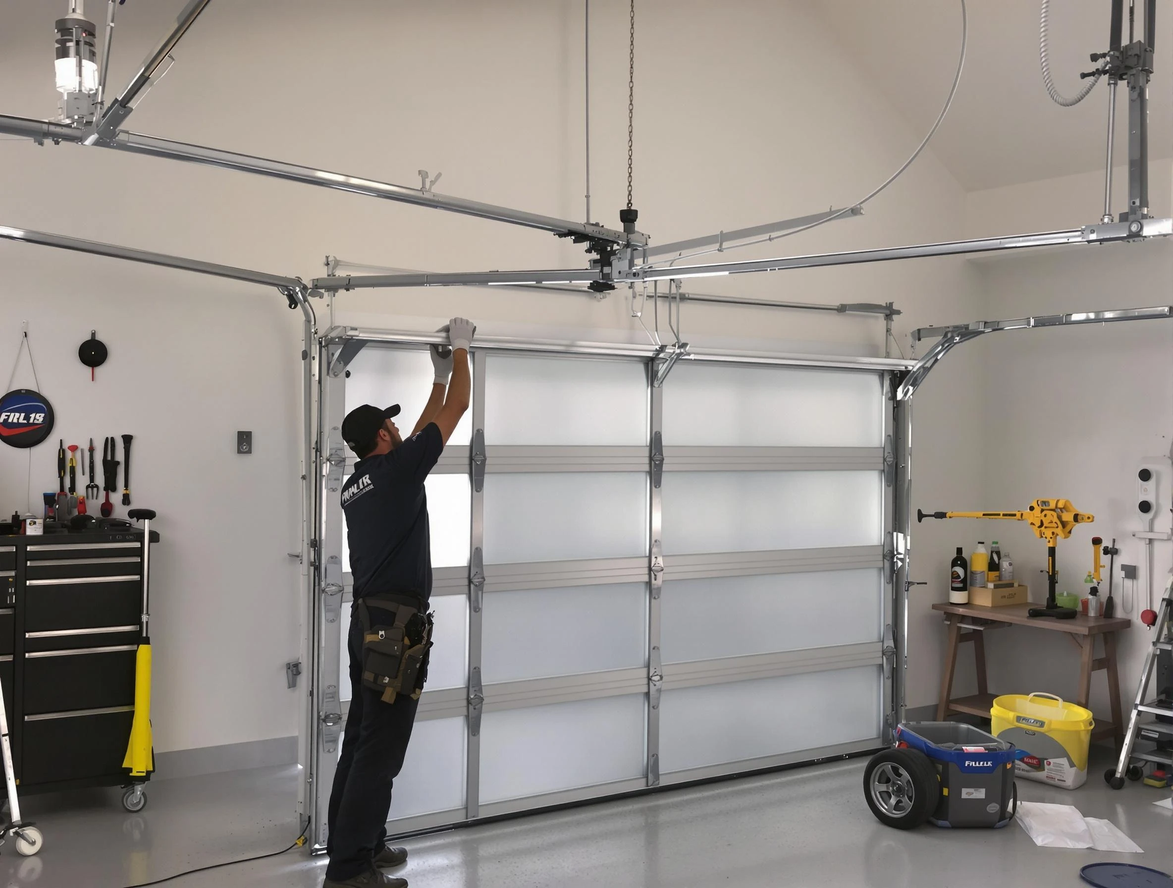 Citrus Park Garage Door Repair certified team performing precision garage door installation in Citrus Park