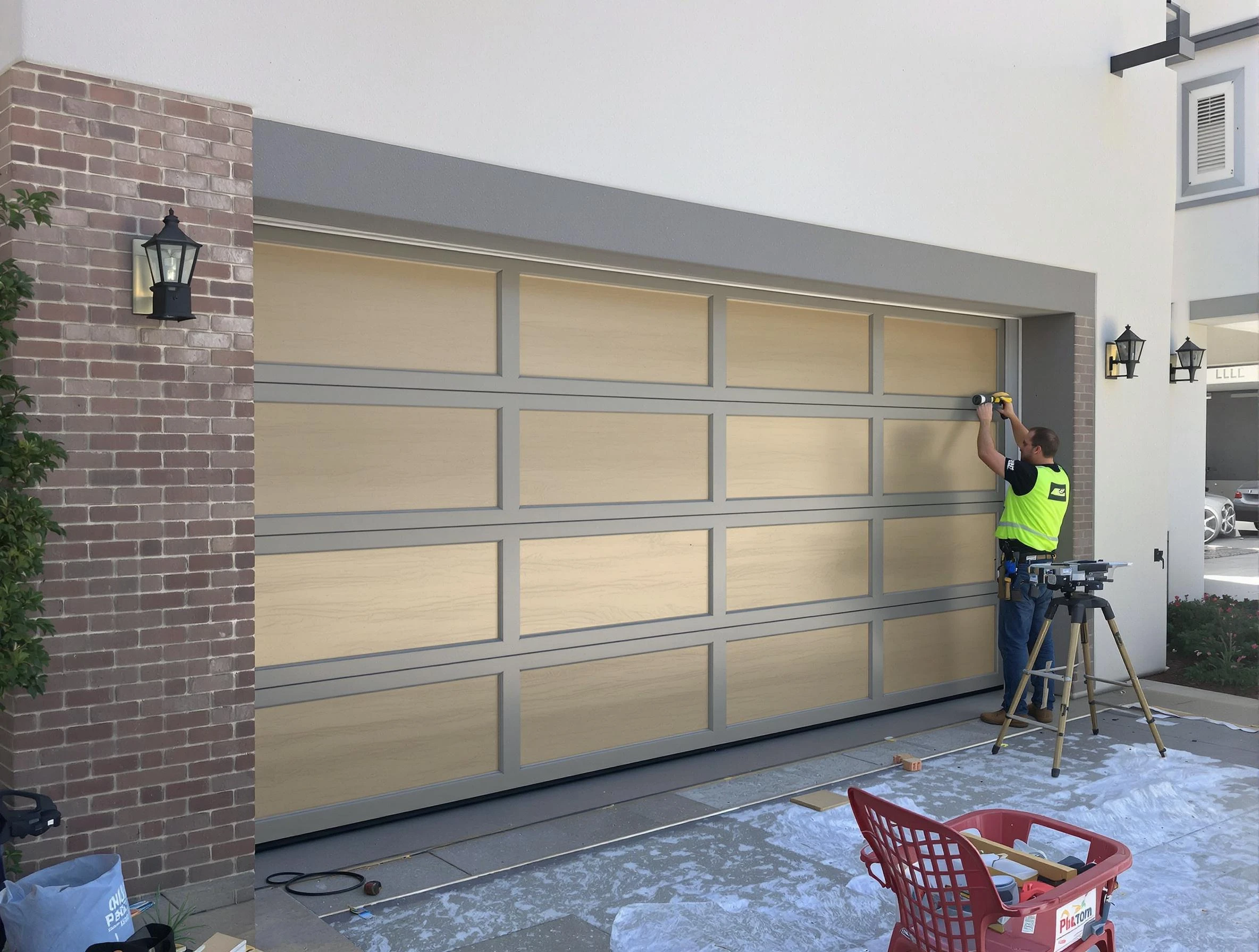 Garage door replacement service by Citrus Park Garage Door Repair in Citrus Park