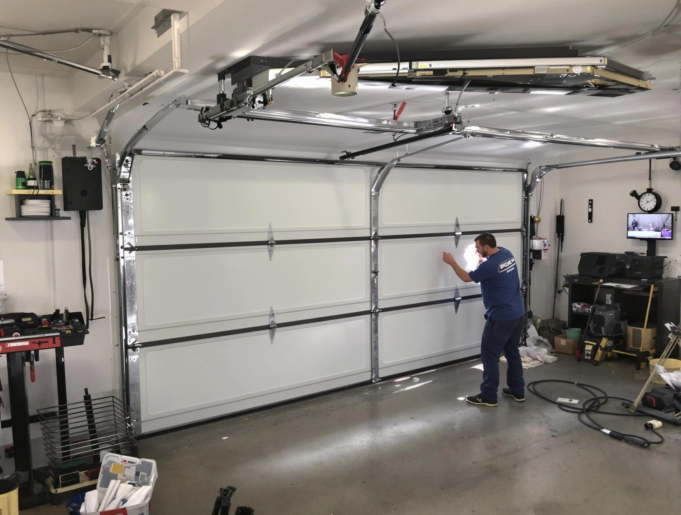 Professional garage door repair service by Citrus Park Garage Door Repair in Citrus Park