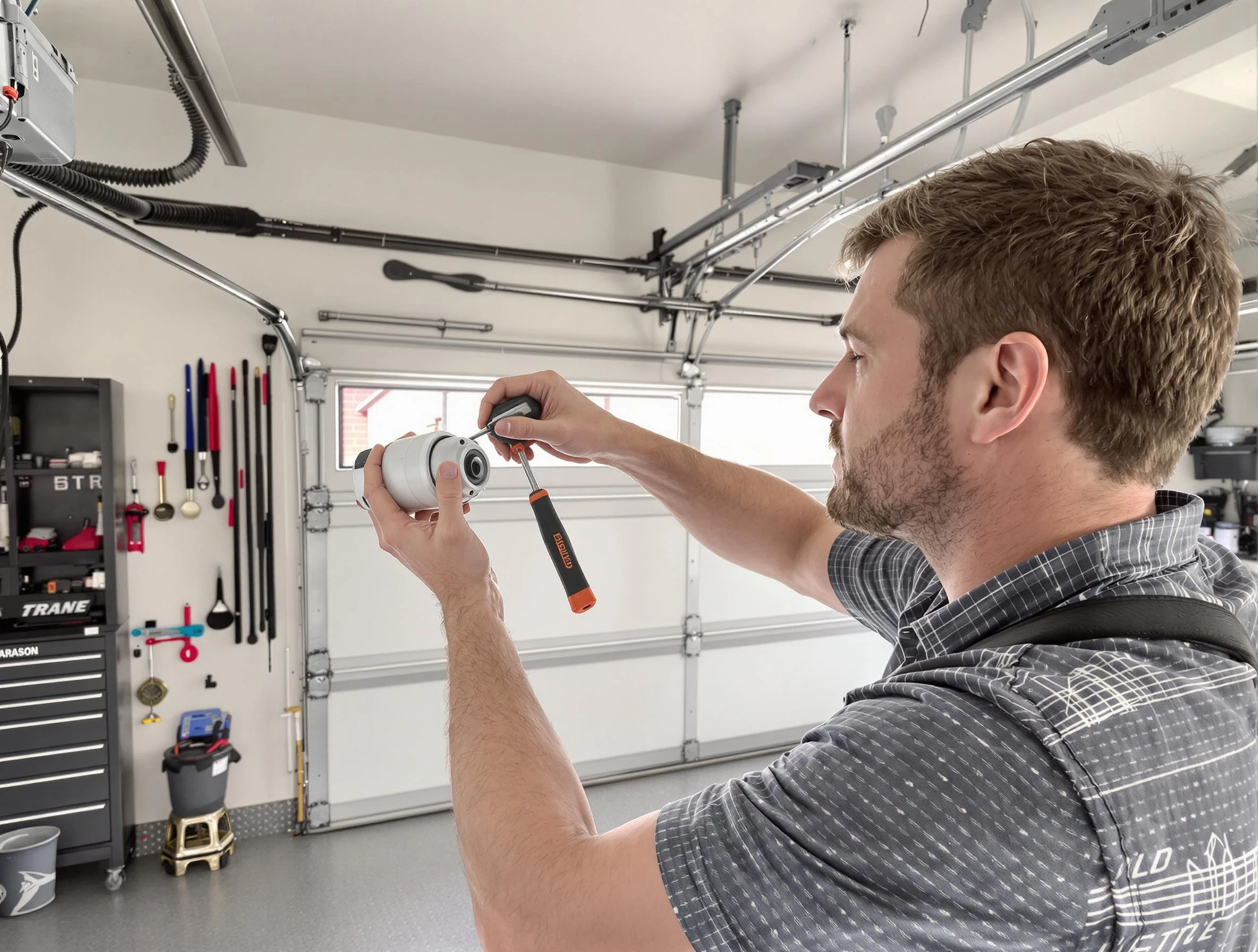 Garage door opener repair service by Citrus Park Garage Door Repair in Citrus Park