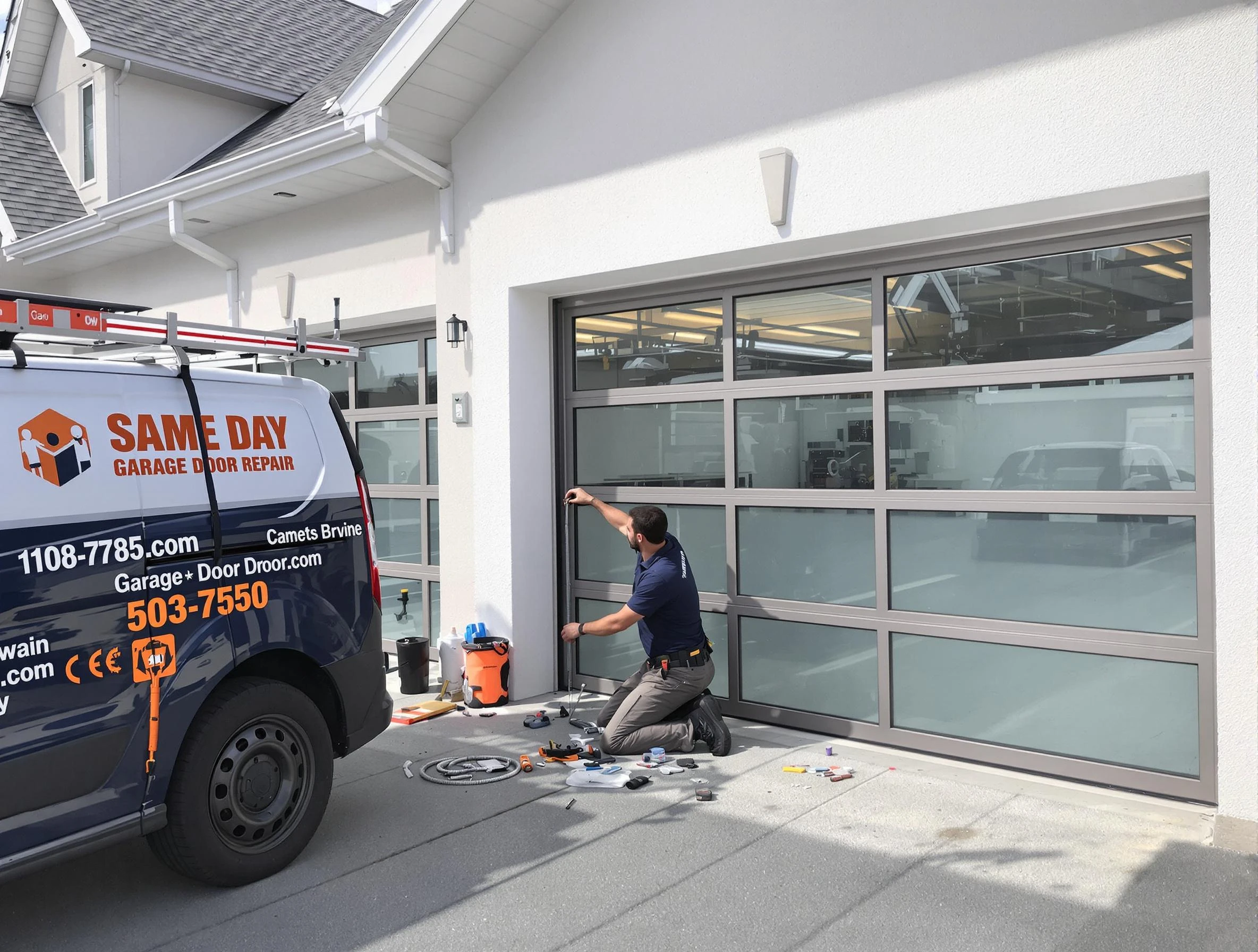 Same-day garage door repair service by Citrus Park Garage Door Repair in Citrus Park